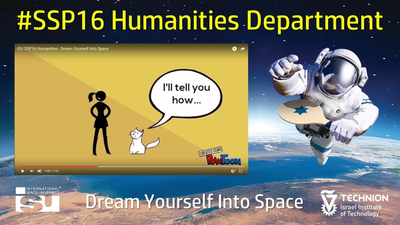 ISU SSP16 Humanities - Dream Yourself Into Space