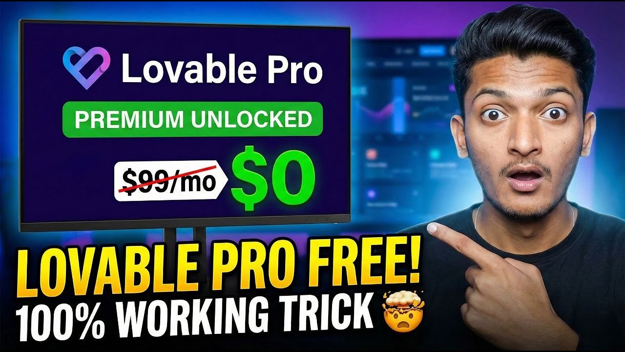 Lovable AI Premium Free Method 🤫 Claim Before It Gets Patched!