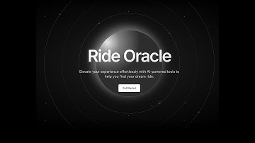 RideOracle HACKUTD2025