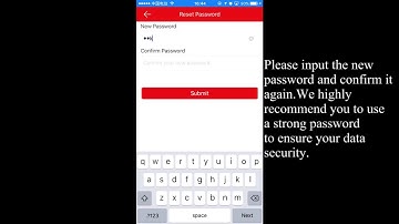 How to retrieve and change the password of Hik Connect account on APP
