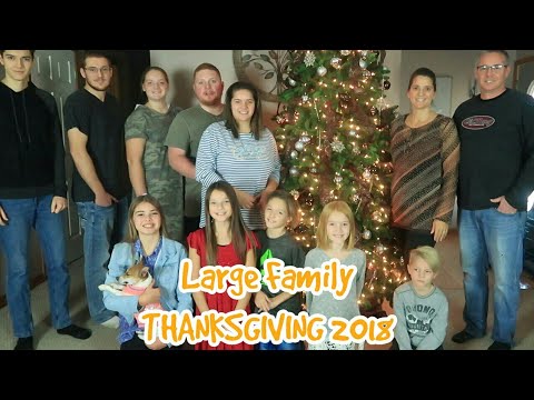 Large family THANKSGIVING 2018...Cook and Serve with us!