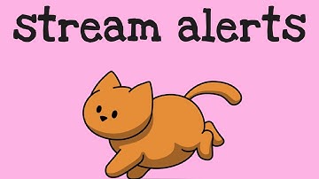 Cat Stream Alerts for Twitch, YouTube, Facebook and Kick Streamers & VTubers