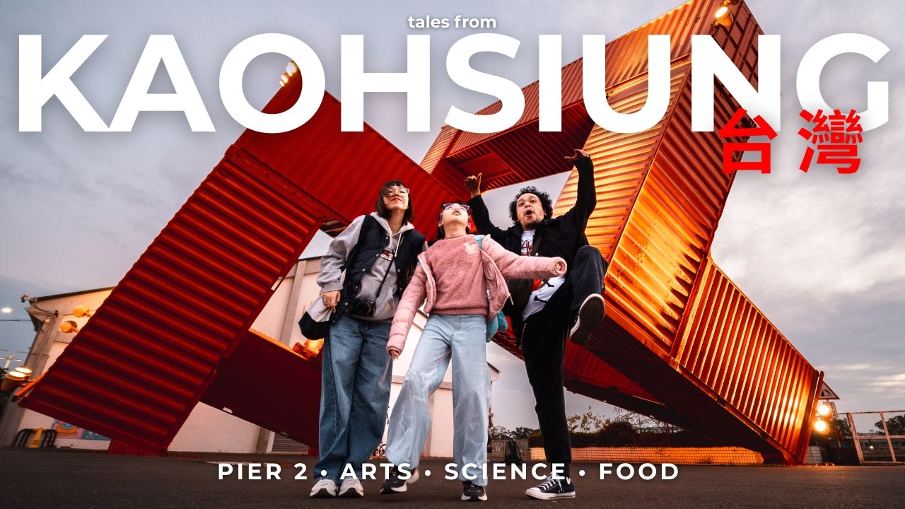 Taiwan Travel Vlog | Kaohsiung: Sunfong Temple, Science & Technology Museum, Pier2 Art Center