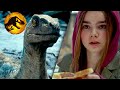 Maisie conhece um bebê velociraptor | JURASSIC WORLD DOMÍNIO