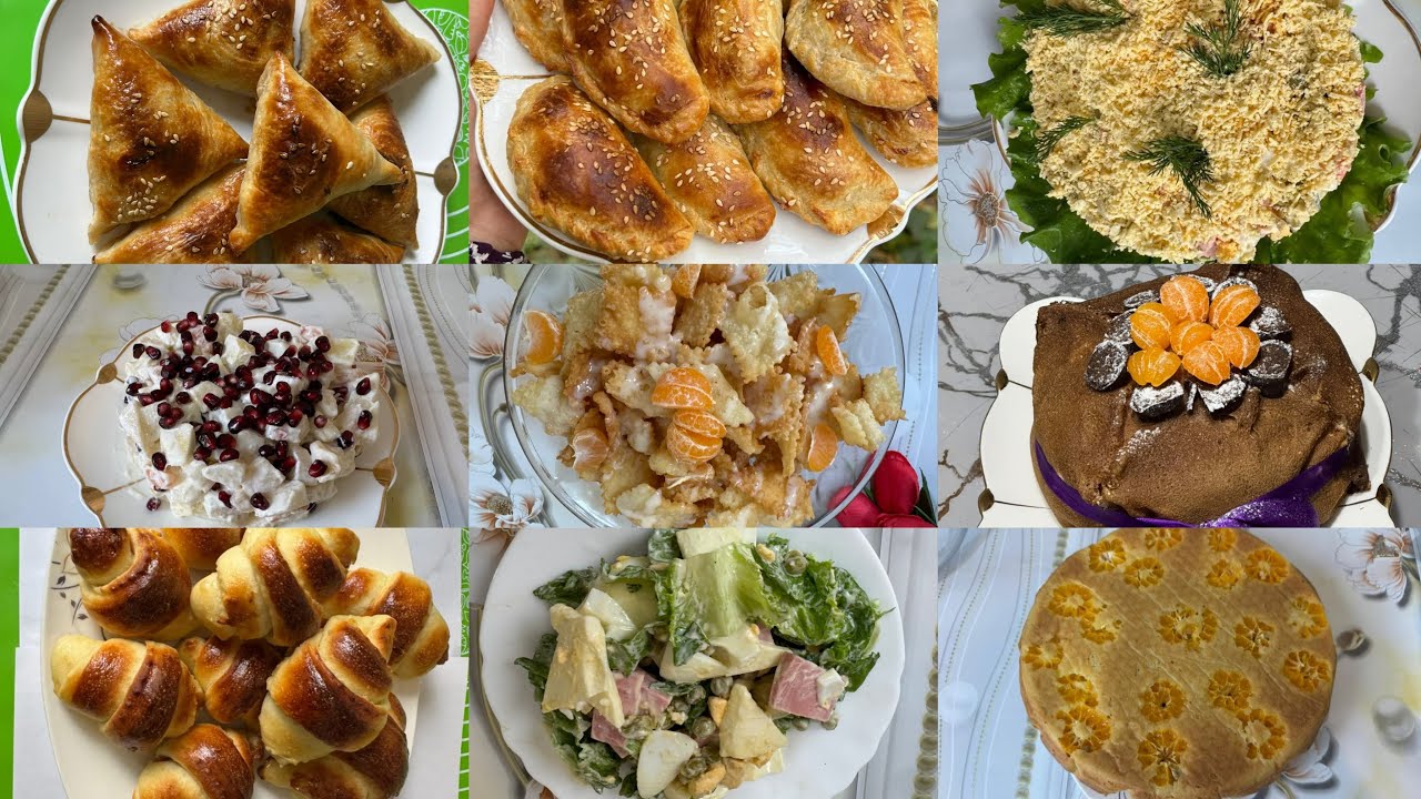 Меню на Рамадан 2026. Узбекская самса. Хрустящий чак-чак без яиц.Кимчи по-корейски.#рек #трек