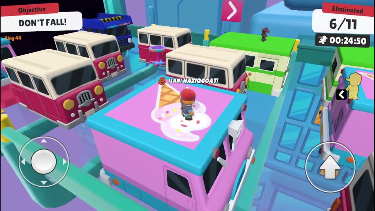 LEVELING UP MY RANK IN STUMBLE GUYS. ( IT IS VERY HARDDDD!!!!!!!!!!!!!!)