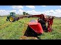 Cutting Hay so we can Spread Manure💩