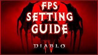 Diablo 4 FPS Setting Guide