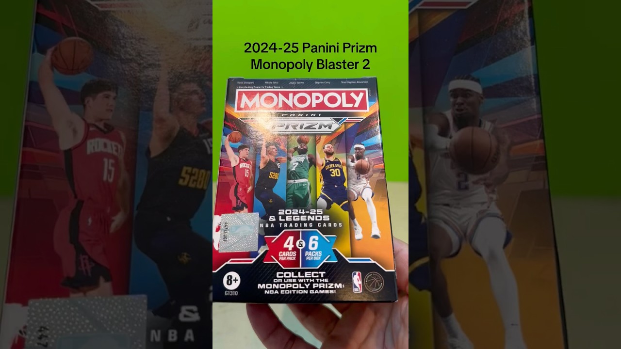 2024-25 Panini Prizm Monopoly Blaster Box 2. 