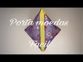 PORTA MOEDAS FÁCIL COM RETALHOS