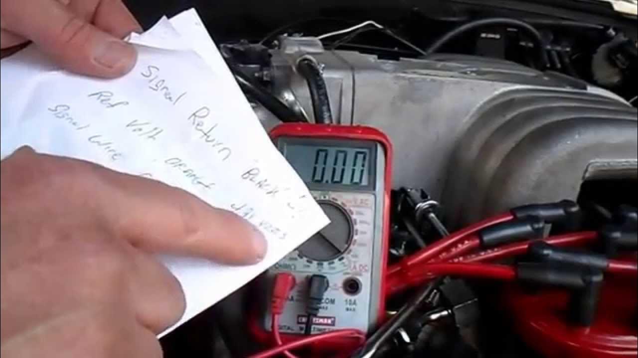 Throttle Position Sensor Mustang - YouTube