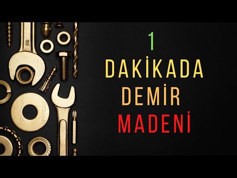 Video: Maden cevherden nasıl çıkarılır?