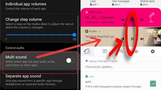 How to Enable multiples Sound player in your Samsung Android phones screenshot 4