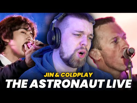 BTS JIN – 'The Astronaut' (with Coldplay) @ Coldplay’s Tour | REACTION