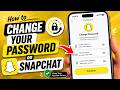 How to Change Your Password on Snapchat