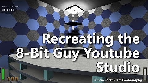 Recreating the The 8-Bit Guy Youtube studio with GTKRadiant