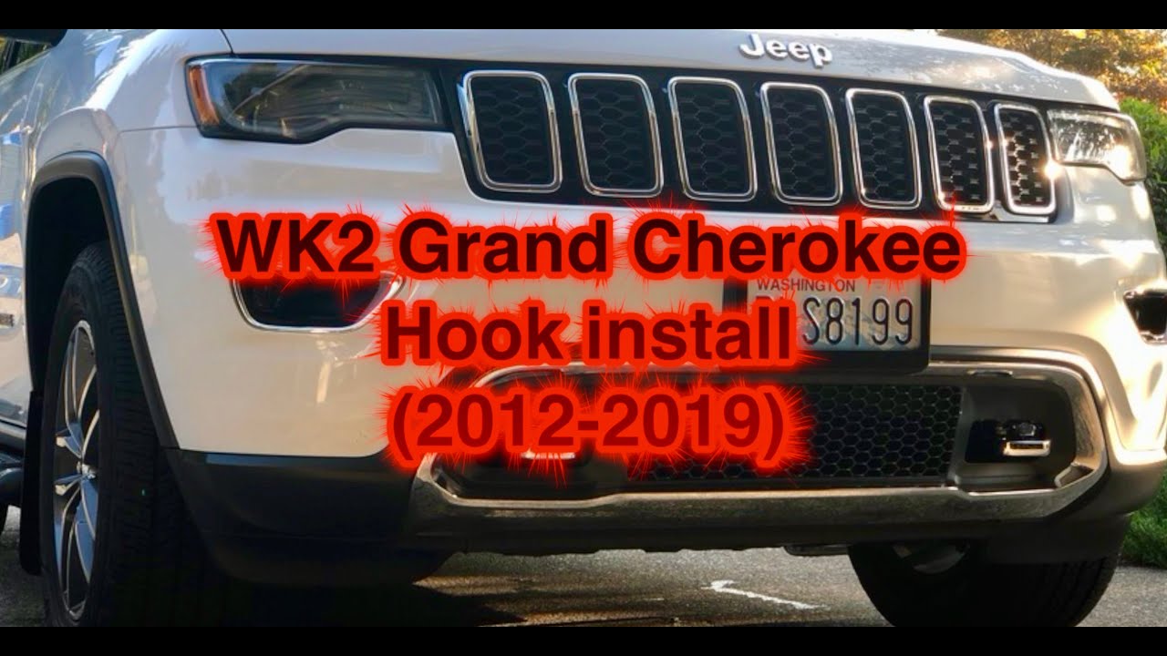 How to Install Grand Cherokee Tow Hooks 