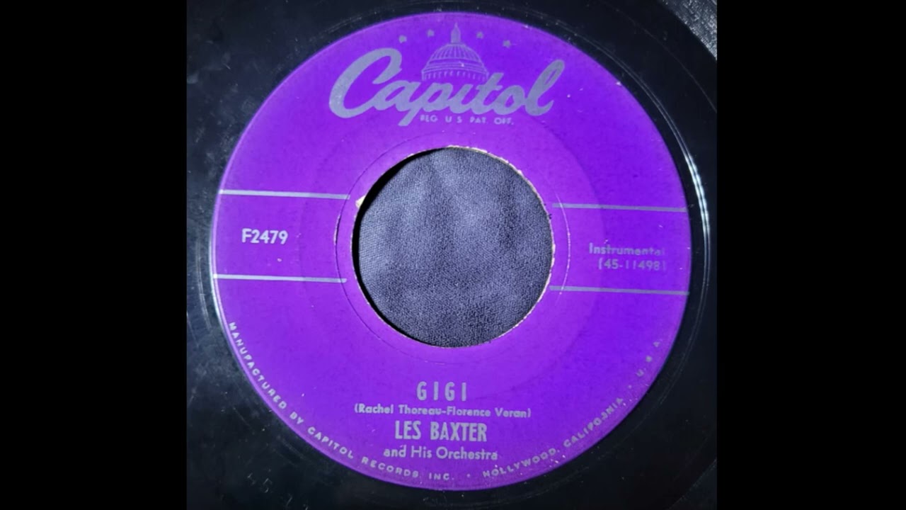 Les Baxter and His Orchestra – Gigi - YouTube