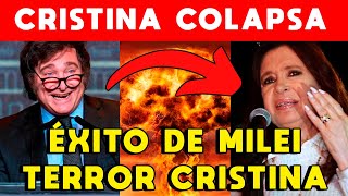 ÉXITO DE MILEI DA TERROR A CRISTINA KIRCHNER Y COLAPSA: 3 INFORMES ECONÓMICOS MUY POSITIVOS