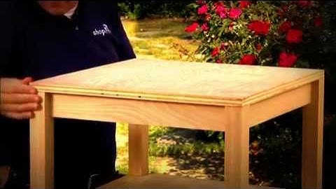 Step by Step: Building an Accent Table [Part 3: Table Top]