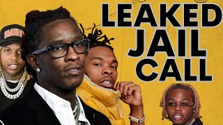 Young Thug Approves Gunna Diss Track on Leaked Jail Call??