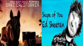 Song: dani california vocals: red hot chili peppers instrumental:
shape of you mashup by: me fl studio used for this promotion use only-
"copyrigh...