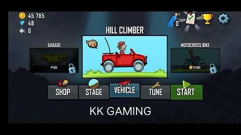 Hill Climb Racing - Gameplay Walkthrough Part 1 - Jeep (iOS, Android)