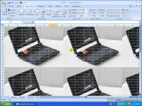  Cara  Memberi Background Gambar  Pada  Microsoft Excel  YouTube