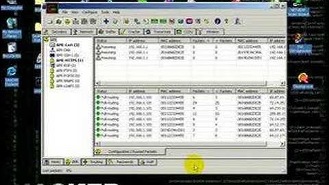 Sniffing Passwords with ARP & Cain