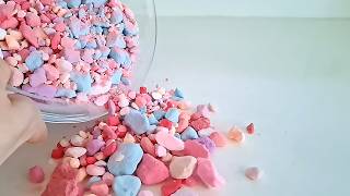 Baking Soda Pebble Crush & Sifting ASMR 🌈✨Speed Up screenshot 5