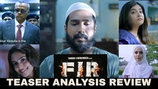 FIR - Official Teaser Reaction Review | Vishnu Vishal, Gautham Menon, Manjima, Raiza, Reba Monica |