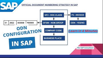#odn configuration in sap SD MM FI | official document numbering | #thesapconsultant | #sapsdmmfi