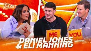 Daniel Jones & Eli Manning Join Kay Adams at Super Bowl LVIII Radio Row!