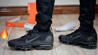 Nike Air VaporMax 2021 FK Black Anthracite Unboxing and Review