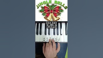 Play Jingle Bells on Piano – EASY Tutorial (Beginner Friendly!) #piano #tutorial #christmasmusic
