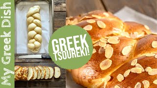 How to make Tsoureki, the Traditional Greek Easter bread!