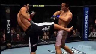 UFC 2009 Gameplay PS3 Evans vs Machida