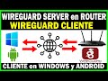 Configurar WIREGUARD VPN SERVER en un ROUTER