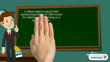 sample preparation for S.E.M