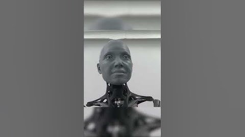 The robot with a human face! 😱 | Newsround | #SHORTS