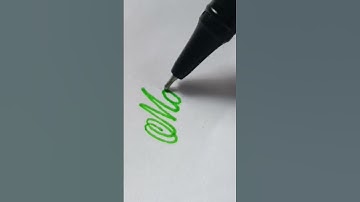 comment your name#comment #calligraphy #art #artist #handwriting #satisfying #like #subscribe