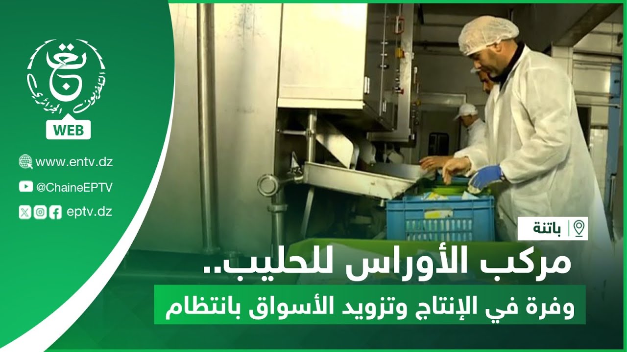 باتنة | مركب الأوراس للحليب.. وفرة في الإنتاج وتزويد الأسواق بانتظام