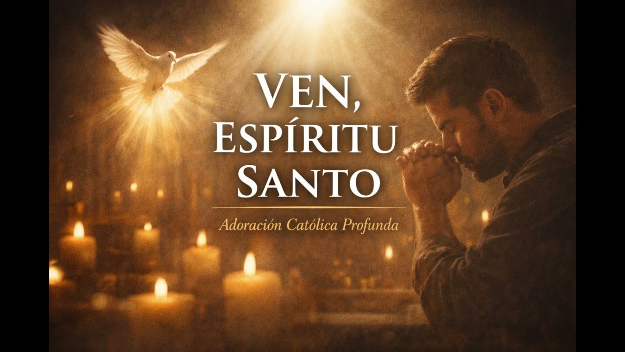 VEN, ESPÍRITU SANTO | Adoración Católica Profunda (Oración) | Música Católica para Orar