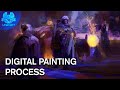 How to paint for yourself full painting process