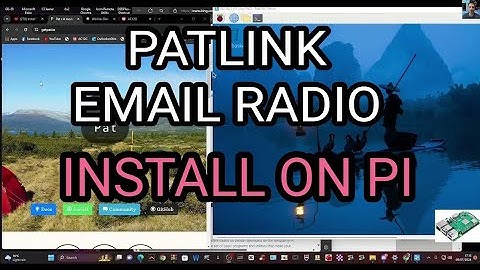 PATLINK  - INSTALL Raspberry 4 - Winlink - Emails over Radio Waves