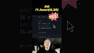 7X FASTER way to insert item at start of Python list 🐍 #shorts #python