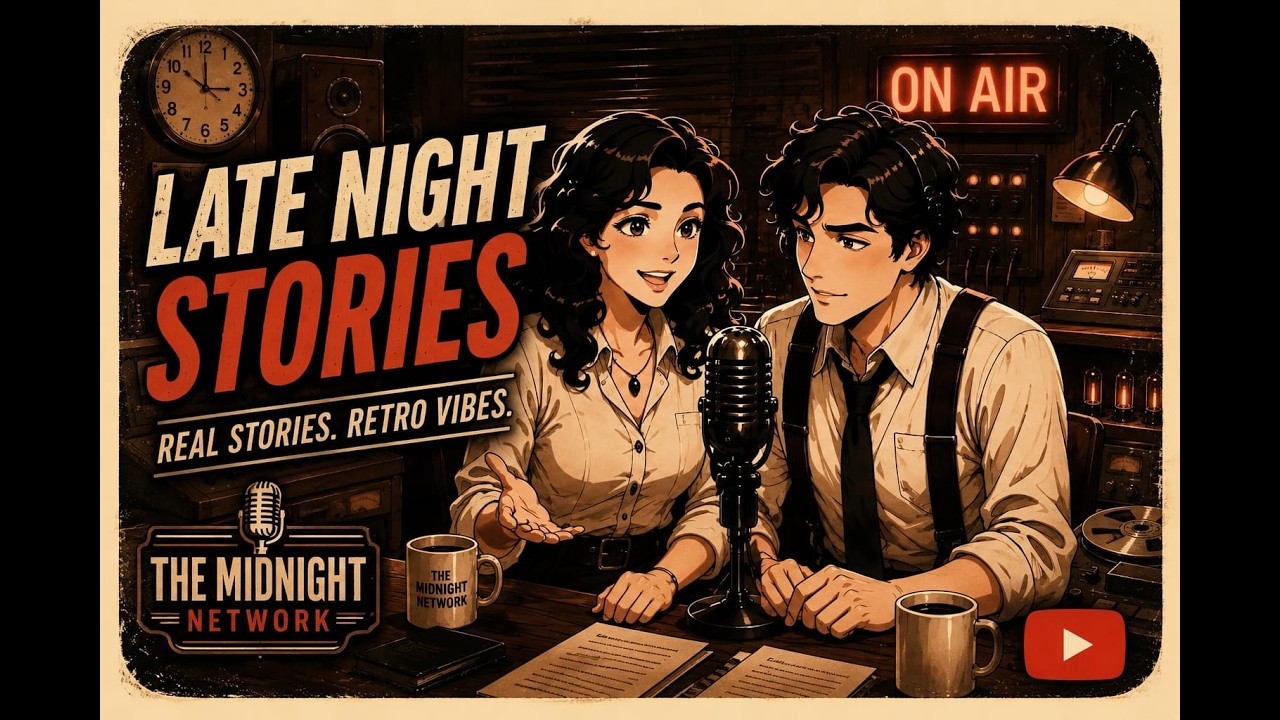 Late Night Stories | Retro Radio Animation