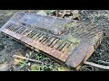 Restoration digital piano casio ctk 625  restoring dirty  electric organ