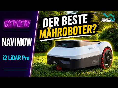 Thumbnail: Navimow i2 LiDAR Pro - Warum ich kein anderen Mähroboter mehr will - Review