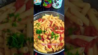 Pasta all’Arrabbiata 🌶 A classic spicy Italian pasta #pizza #food #pasta #italian #yummy